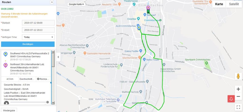 GPS Ortungsportal kostenlos