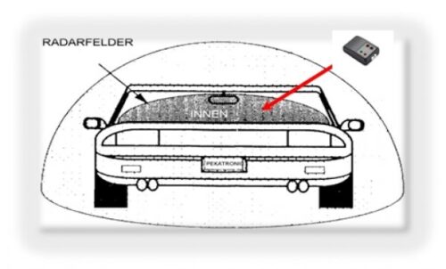 2 zonen radarsensor pekatronic