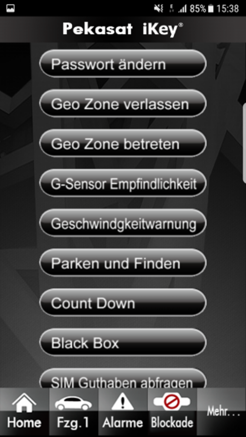 pekasat ikey gps tracker app