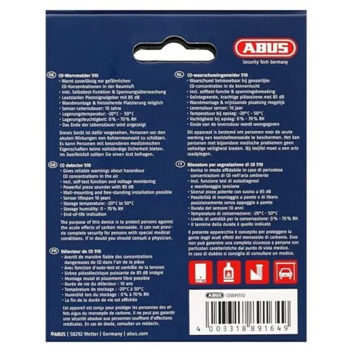 CO Sensor Abus COWM 510